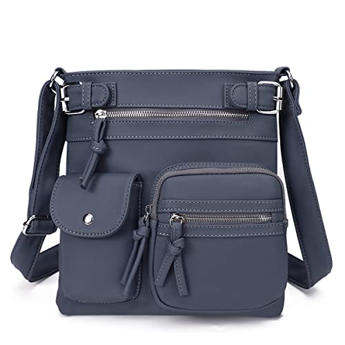 KL928 Purses for Women Small Crossbody Bags Shoulder Handbags Blue