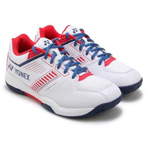 Image of YONEX POWER CUSHION SHB STRIDER FLOW 1 SHOES | Ideal For Badminton,Squash,Table Tennis,Volleyball | Non-Marking Sole |POWER CUSHION |Lateral Shell|Ergoshape|Round Sole|RADIAL BLADE SOLE|One Piece Outsole|