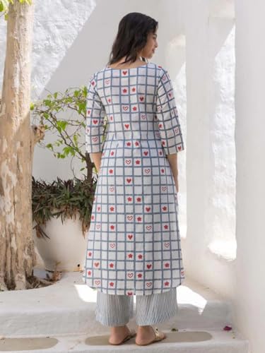 Image of FABNEX kurta set for women | Women Kurti Pant Set (K-Set-1)