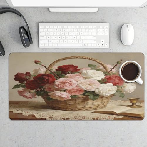 Fleurs De Mai Desk Pad impermeable grande 30x60 cm miniatura 5