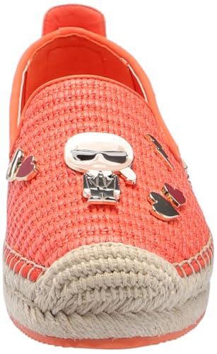 Image of Karl Lagerfeld Women's Michaela Slip on Espadrille Sandal with Pins