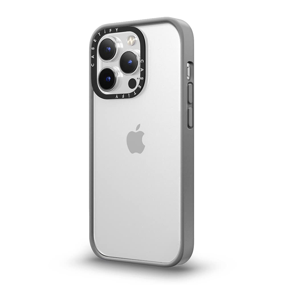 CASETiFY iPhone 14 Pro Max ケース マットグレー Amazon.com: CASETiFY Compact iPhone 14 Pro Max Case [2X Military