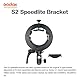 Godox S2 Bowens Mount S-Typ Halterung für Godox V1 AD200Pro AD200 AD400Pro V860II TT350 TT685 Speedlite Halterung (S2-Typ Halterung)