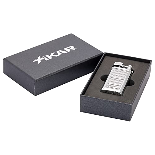 Encendedor para pipa Xikar Pipeline Plateado miniatura 7