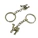 60 Pieces Fashion Jewelry Keyring Keychain Door Car Key Tag Ring Chain Supplier Supply Wholesale Bulk Lots Z7II2 Camel
