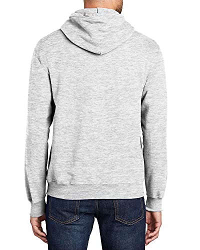 JustBlanks Men Fleece Pullover Hoodie - Regular-Fit Winter Casual Hooded Sweatshirt Front Pouch Pocket Sweatshirts for Men's2