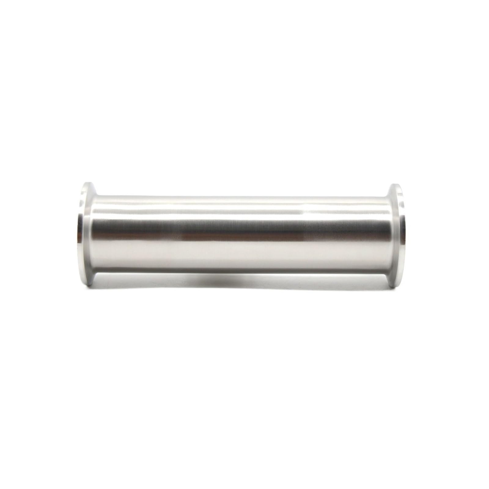 Tubo de carrete sanitario de tres abrazaderas de 3,8 cm y 5 cm, accesorio de tubería de acero inoxidable 304/316L (OD 19/25/32/38/51 mm) para destilación, preparación (SUS304-100 mm, OD19 mm TC50.5)