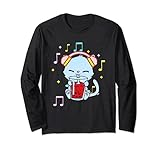 Kitty Kawaii Bubble Tea Headphones Music canvas