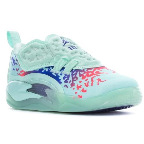 Nike Zion 3 Baby/Toddler Shoes (DV3868-300, Green Mint Foam/Psychic Purple/Flash) Size 72