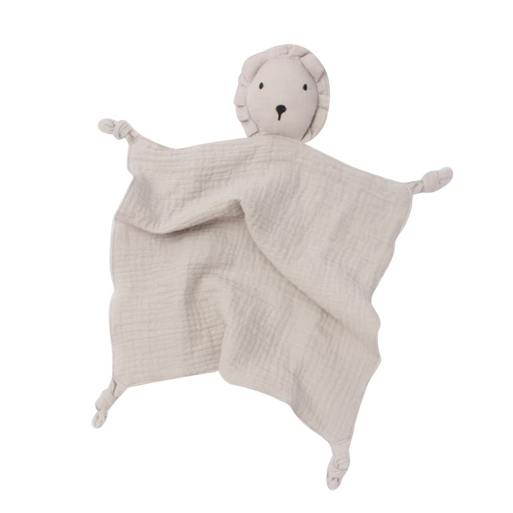 Peluche doudou panda lion éléphant mousseline jouet bébé cadeau naissance
