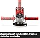 Einhell Akku-Winkelschleifer TC-AG 18/115 Li (1x4,0Ah) (18 V, 115 mm Scheiben-Ø, 28 mm Schnitttiefe, Softstart, Zusatzhandgriff, inkl. 1x 4,0 Ah Akku & Ladegerät)