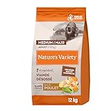 Nature's Variety No Grain Croquettes pour Chiens Adultes - Poulet - 12kg