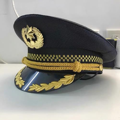 Chapeau de compagnie aérienne Operitacx taille 57 en coton pour déguisement