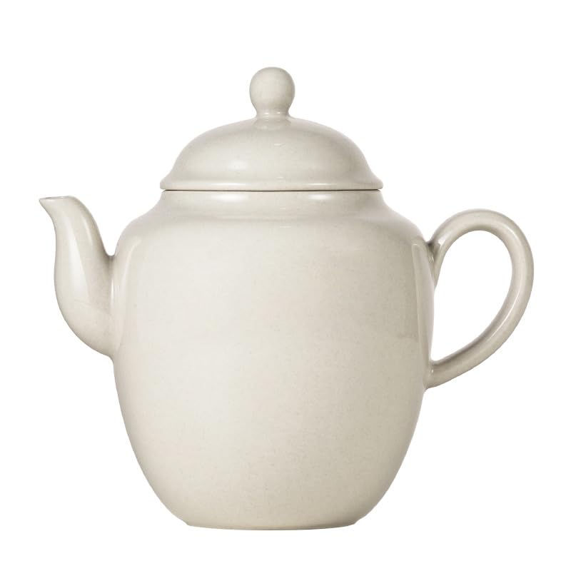 Teiera, set da tè da viaggio, teiera in ceramica, teiera in ceramica dipinta a mano con smalto grigio, teiera antica in miniatura, piccola teiera con foro a sfera, set da tè Kung Fu, teiera con mani
