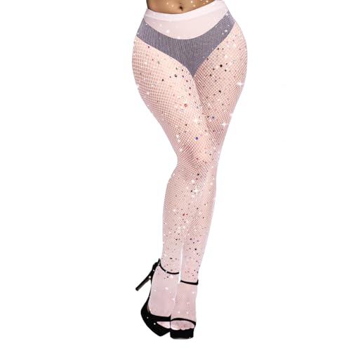 Image of Benefeet Sox Fishnet Stockings or Women High Waist White Fishnet Tights Party Pantyhose Cosplay Costume Tights