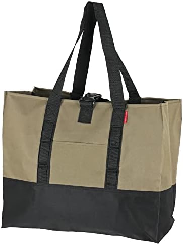 （05:00時点） 【Amazon.co.jp 限定】キャプテンスタッグ(CAPTAIN STAG) 大型収納 トートバッグ ビッグバッグ 40L 持ち手2本 ベルトループ付き オリーブ UY-7039