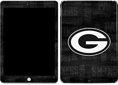 Skinit Decal Tablet Skin Compatible with iPad 9.7in (2018) - Officially Licensed NFL Green Bay Packers Black & White Design