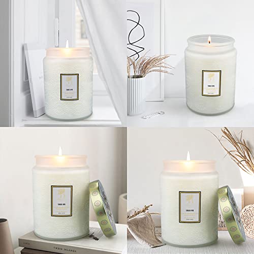 Candles, Orange Candles Relief Scented Candle, 2 Pack 36Oz Large Glass Jar Candles For Home Scented, 280 Hours Long Lasting Aromatherapy Soy Candle, Gifts For Women Mother And Friend #TOP4