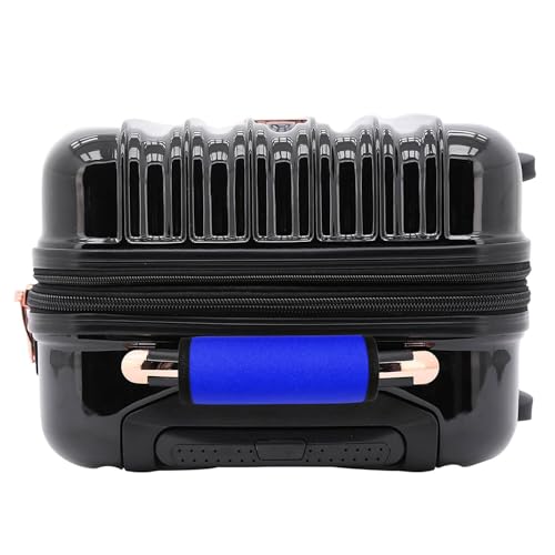 Image of Neoprene Luggage Handle Wrap Fluorescent Colors Luggage Identifiers (Blue)