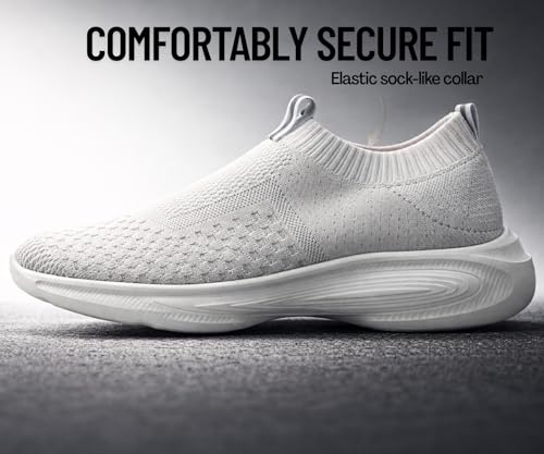 Image of Kraasa Trial Running Shoes with Lightweight Memory Insole | Breathable, Anti-Skid Knit Sneaker, Walking & Gym Shoes