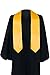 GraduationMall Unisex Adult Plain Graduation Stole 60