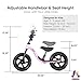 KRIDDO Toddler Balance Bike 2 Year Old, Age 24 Months to 5 Years Old, Early Learning Interactive Push Bicycle with Steady Balancing, Gift Bike for 2-5 Boys Girls, Purple