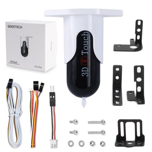 Geeetech Upgrade BL- Touch V3.2 Pro Auto Bed Leveling Sensor with 4 Brackets for Ender 3 Ender-3 Pro Ender 5 Ender 5 Pro Ender 5s CR10 CR10 V3 Printer. Bltouch Kit for 8 or 32 Bit Motherboard
