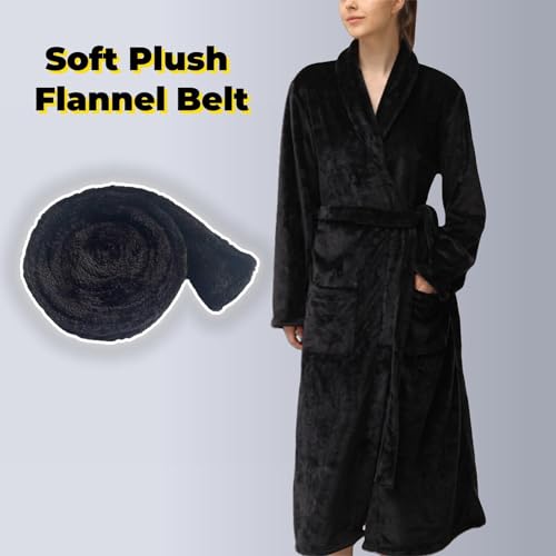 Robe Belt Replacement Pajamas Hotel Bathrobe Tie Waist Belt Soft Plush Flannel, 67 in x 1.6 in3