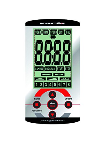 BH Fitness Vario Program R350 klappbares Rudergerät, Rudermaschine, 8 kg Schwunggewicht, mit LCD Monitor – Bild 5