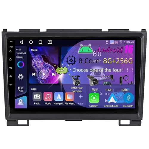 CarPlay integrado en radio Android para Haval H5 con cámara de asistencia al aparcar