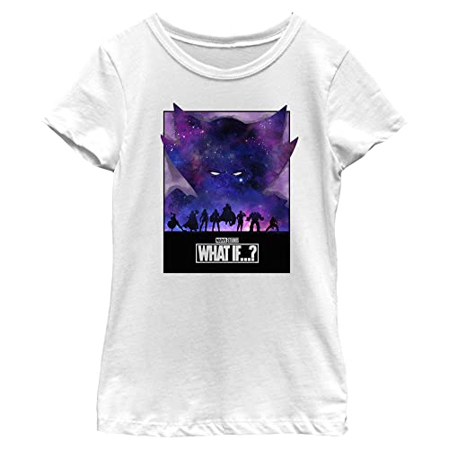 T-shirt Marvel fille coupe ample blanc vêtement graphique