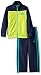 adidas Little Boys' Tricot Zip Jacket and Pant Set, Solar Yellow, 5