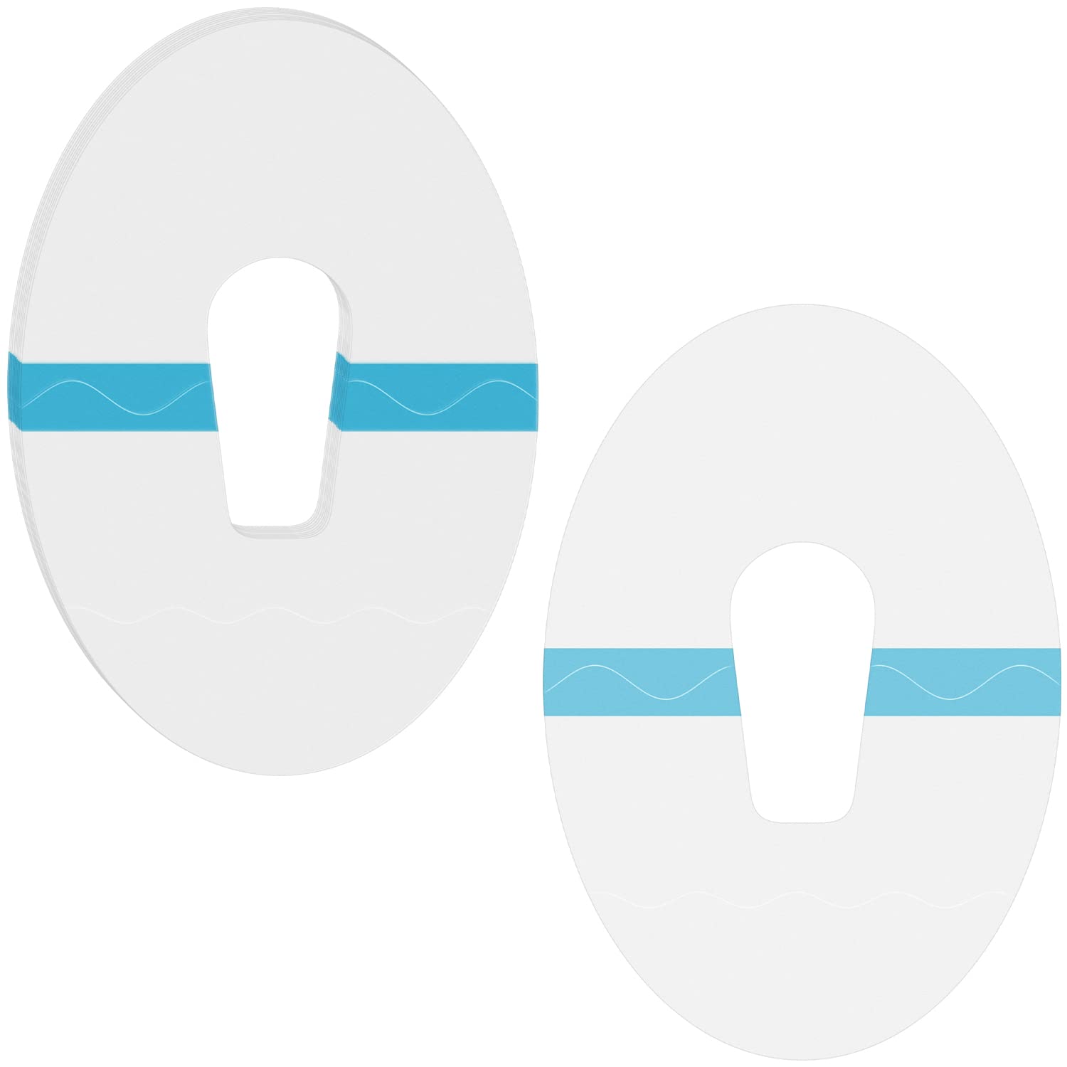 Geiomoo Sensor Patch for Dexcom G6, Waterproof Transparent CGM Adhesive Patches, Glucose Monitor Protection Stickers (10 Pack)