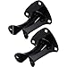 Black Model A Tail Light Brackets, Left and Right Pair