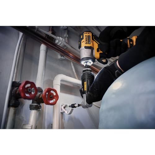 Image of DEWALT FLEXTORQ Right Angle Drill Adapter, 2-in-1 Attachment for Impact Driver (DWAMRAFT) (Pack of 5)