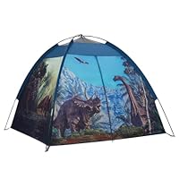Mnagant Dinosaur Kids Play Tent-61\u201Dx61\u201Dx45\u201DRealistic Dinosaur Kids Tent Indoor & Outdoor, Pop Up Play House for Kid, Boys & Girls Age 3-12