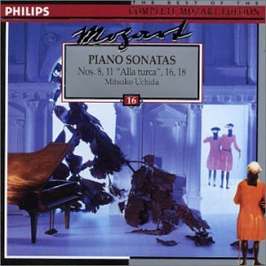 Mozart Piano Sonatas, Nos. 8, 11 "Alla turca", 16, 18