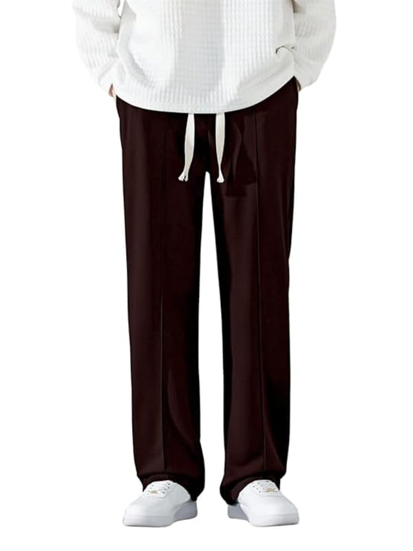 Image of NoseQueen Men's Cargo Trousers | Stretchable Formal Men Trousers | Polycotton Knitted Fabric Pant for Man | Stylish Slim Fit Men's Trouser for Men
