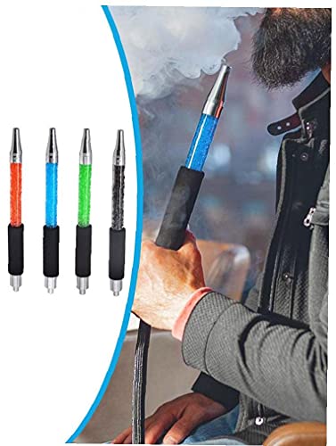 NIDONE Shisha Eisschlauch Mundstück Gefrierpfeife Mundspitze Kopf Griff Kühlzubehör rot – Bild 3