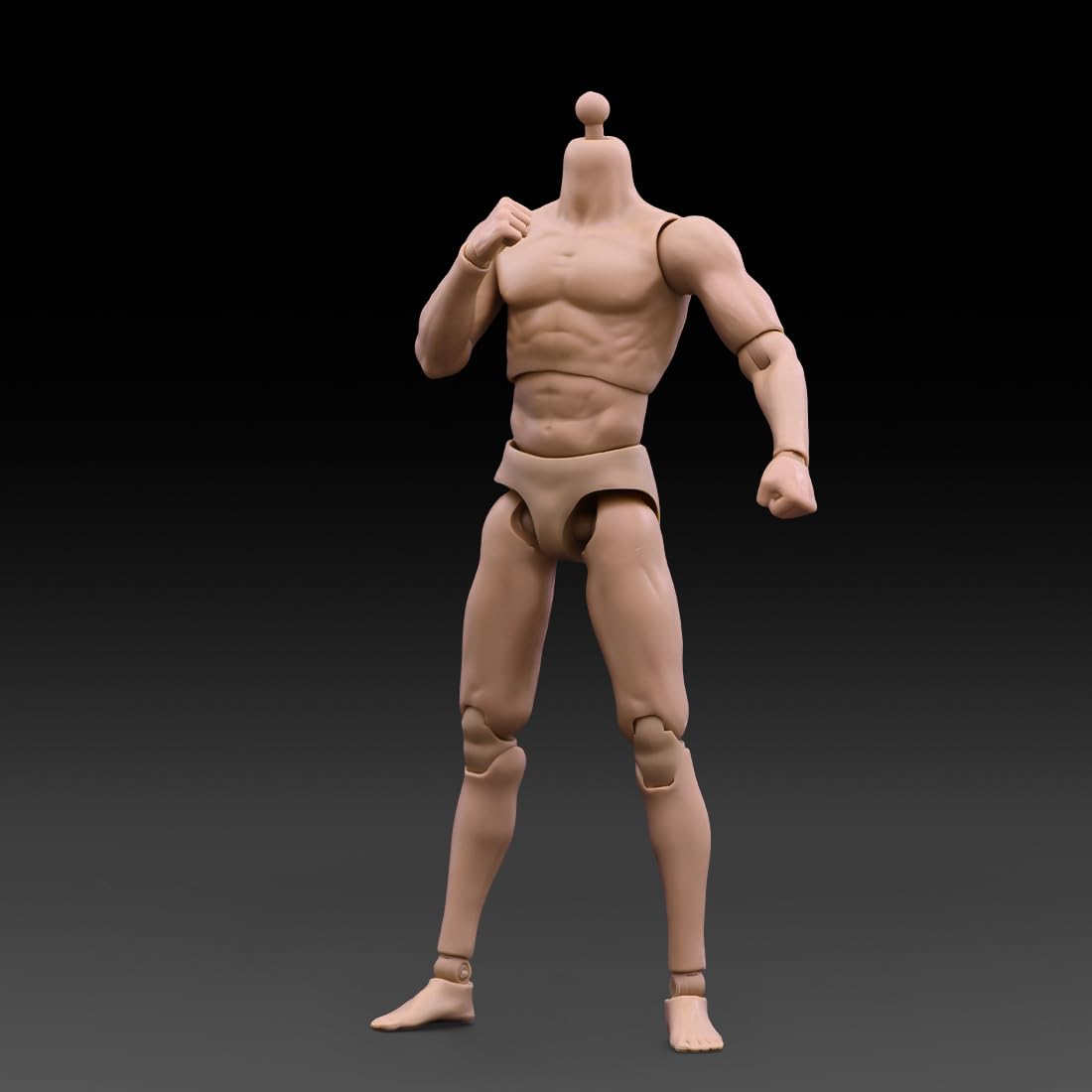 1/6 Scala Maschio Action Figure Corpo Forte Muscolo con Collo per Raccolta