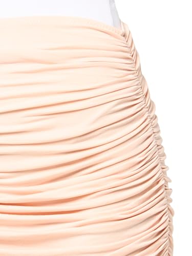 Norma Kamali Women's Shirred Skirt to Knee3