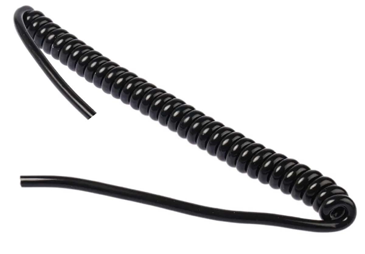 RS PRO Netzkabel, 18-adrig Schwarz/Ø 8 mm Außen-ø, 2 m 50 °C, 250V, Polyvinylchlorid