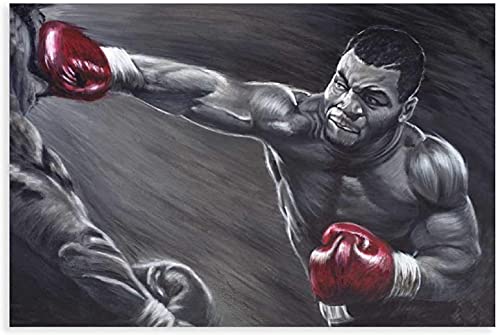 1000 Teile Puzzle Profiboxer Mike Tyson Holz Puzzle Erwachsene Stress Freisetzung Spiel 1000 Piece 29.5x19.6inch(75x50cm) Kein Rahmen Cover