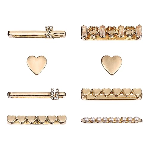 Hemobllo Watch Strap Charms Metal Rings 8 Pcs Decorative Watchband Accessories Compatible with Smartwatch Bands Stylish Metal Loop Jewelry for Personalization