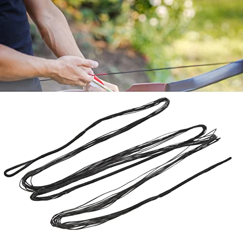 SUNGOOYUE 12 Strands Archery Bow String, Recurve Archery Bowstring Fast String Replacement for Recurve Bow American Hunting Bow Accessories(64 inches) - Image 7