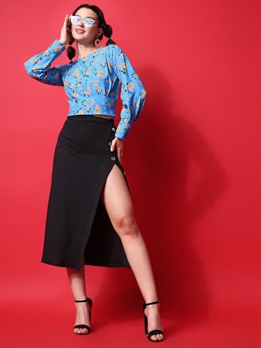 Image of PURVAJA Women's Crop Top (Kia-012-016)