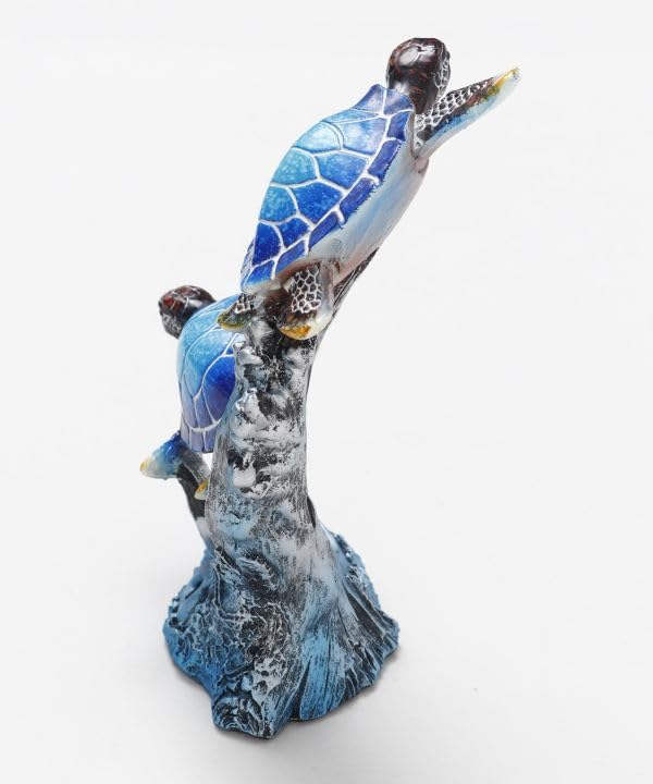 ラリマー 亀 ホヌ タートル 置物 彫り物 彫物 ヒーリング効果抜群