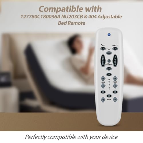 Télécommande Leggett & Platt E95 pour ajuster votre lit Tempurpedic Ergo