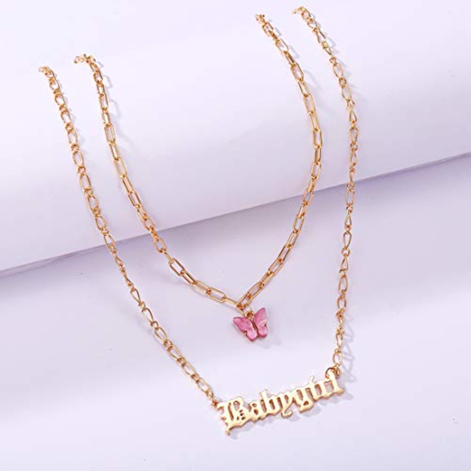 Romantic Heart Layered Brilliant Necklace For Her