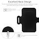 JEMACHE Running Workouts Telefon Minimalismus Design Armband für iPhone 15 14 13 12 11 Pro Max, Samsung Galaxy S24 S23 S22 Ultra/Plus mit Airpods Halter (Orange, L)